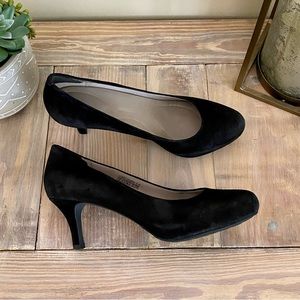 Rockport Black Suede Adidas Adriprene Heels